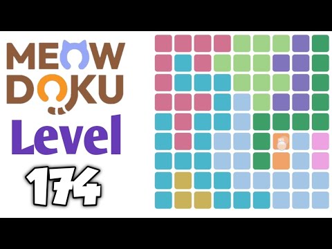Meowdoku: Brain Puzzle Games Level 174 Walkthrough