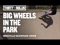 Big wheels in the park. | Reedville Skatepark 091918 | Big Wheel Inline Skating