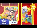 Die Räder am Bus | Kinderlieder | Little Baby Bum Deutsch | Cartoons für Kinder