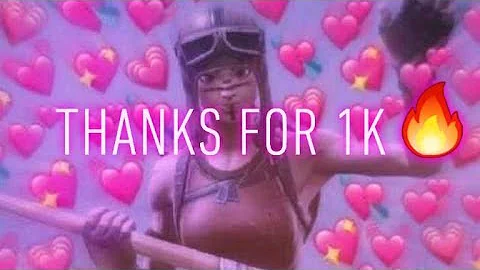 Thanks for 1k❤ (montage)