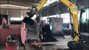 AME ATTACHMENTS - Hydraulic 360 Degree Rotating Bucket