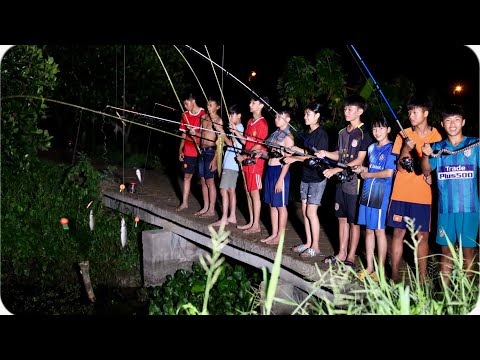 Anh Ba Phải | Thử Thách Câu Cá Đêm Phần 5 Cực Vui | Night Fishing