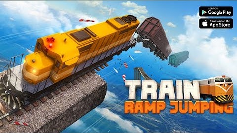 TRAIN RAMP JUMPING GAMEPLAY 3 (IOS/ANDROID)