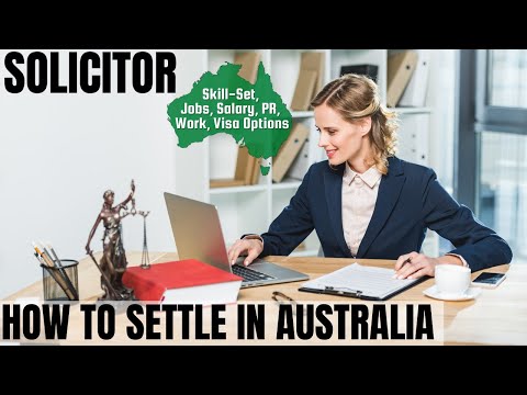 SOLICITOR OPTIONS FOR AUSTRALIA IMMIGRATION | STUDY, WORK & PR DETAILS