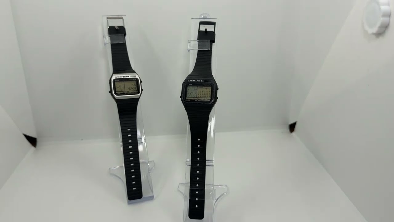 Casio AX-1 and AX-5