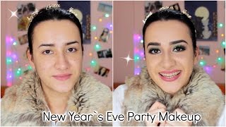ENG: New Year`s Eve Party 2017 | Glittery Makeup Idea screenshot 4