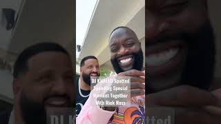 Rick Ross Enjoys Special Moment With DJ Khaled! #djkhaled #rickross #hiphop #youtubeshorts