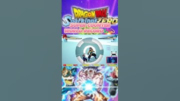 Trying To Break The Super Counter World Record In DRAGON BALL: Sparking! ZERO🔥#anime #sparkingzero