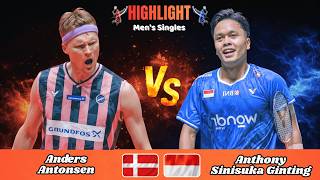 Men's Singles | Anders Antonsen (DEN) vs Anthony Sinisuka Ginting (INA) | Badminton 2026