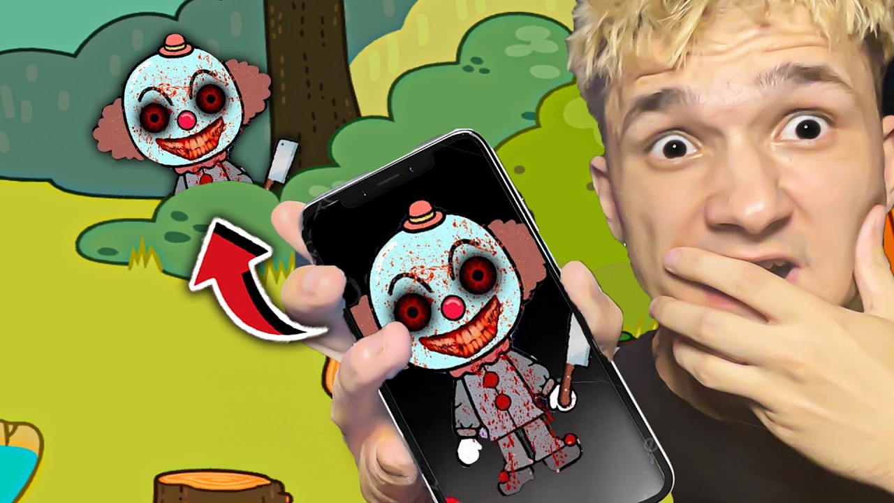 Přidal jsem si DĚSIVÉHO KLAUNA do Toca Boca!