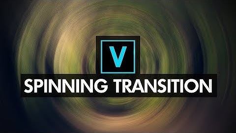 Vegas Pro 15: How To Make A Spinning Transition - Tutorial #258