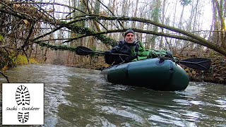 Im Packraft auf der Waldschlut