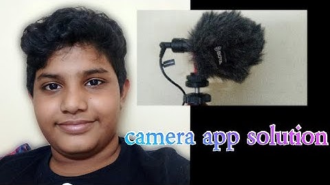 BOYA MIC NOT WORKING FOR CAMERA APP #SOLUTION