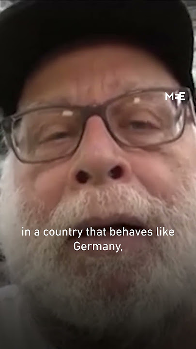 Israeli protester says Israel ‘complete copy’ of Nazi Germany