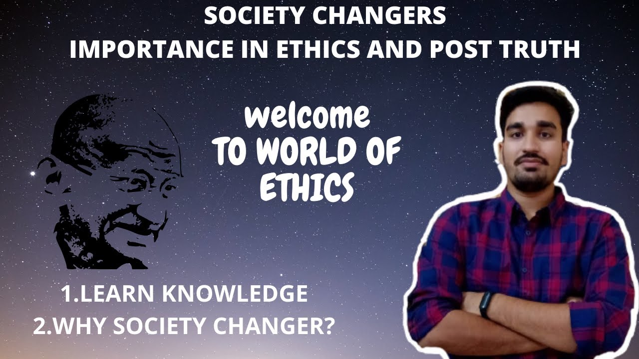 SOCIAL REFORMERS IMPORTANCE OF ETHICS|| POST TRUTH|EXAMPLES||REVIEW||PATHSHALA GYAN||BEING IDEAL||