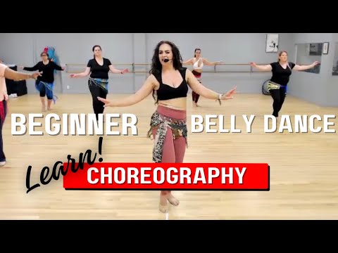 Beginner Belly Dance Choreography with Portia! 💃✨