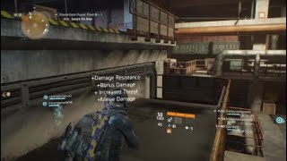 The Division - Killing a stuck enemy in Legendary Warren Gate Power Plant