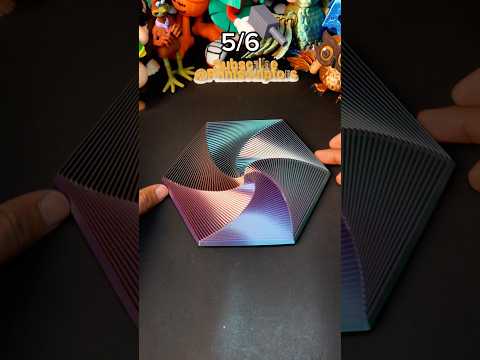 6 Cool 3D‑Printed Fidget Toys in 60 Seconds! #3dprinting #fidgettoys #satisfying