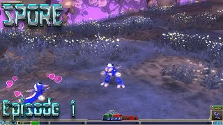 Let's Play SPORE - Episode 1: SleeplessiasDerpias Is Born! :P