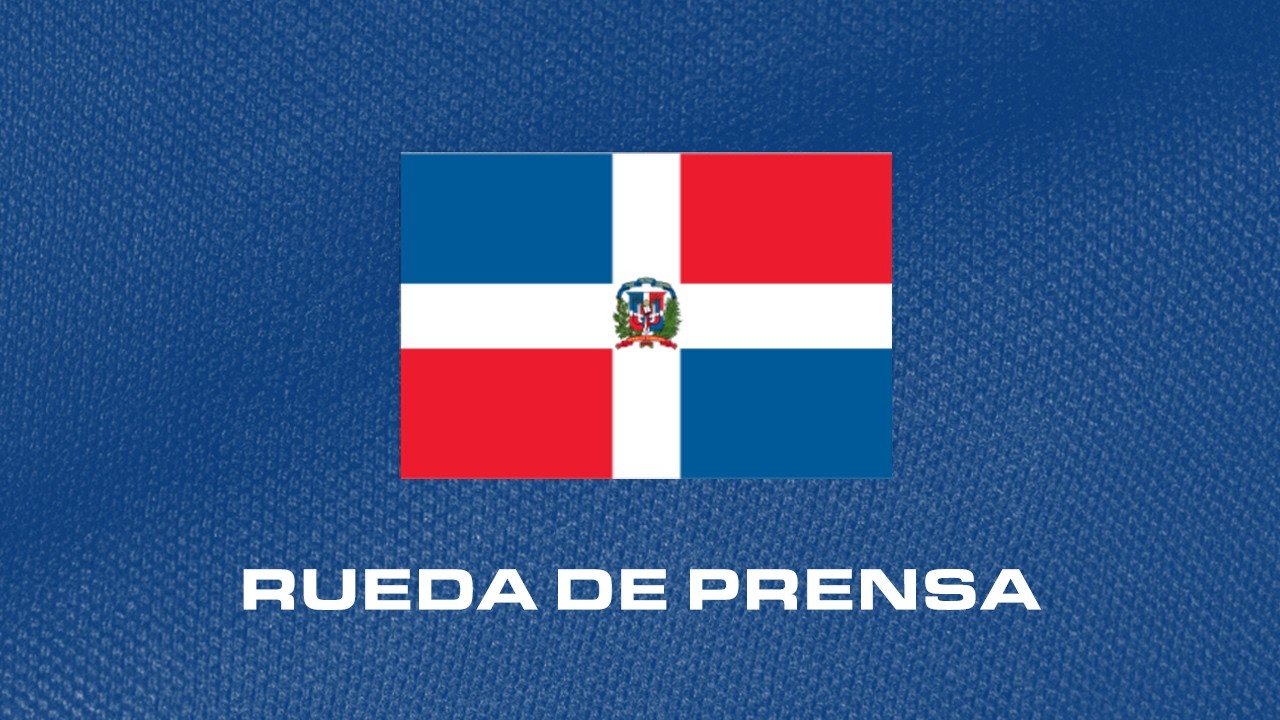 RUEDA DE PRENSA REPÚBLICA DOMINICANA - CLASICO MUNDIAL DE BEISBOL