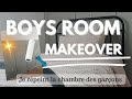 Une nouvelle chambre pour moins de 200 boys room makeover style cottage amricain 