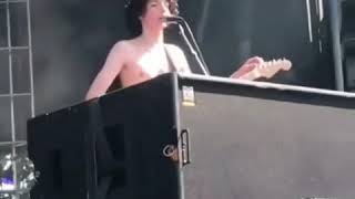 Finn Wolfhard at Riot Fest &quot;Y&#39;all going to jail!&quot;