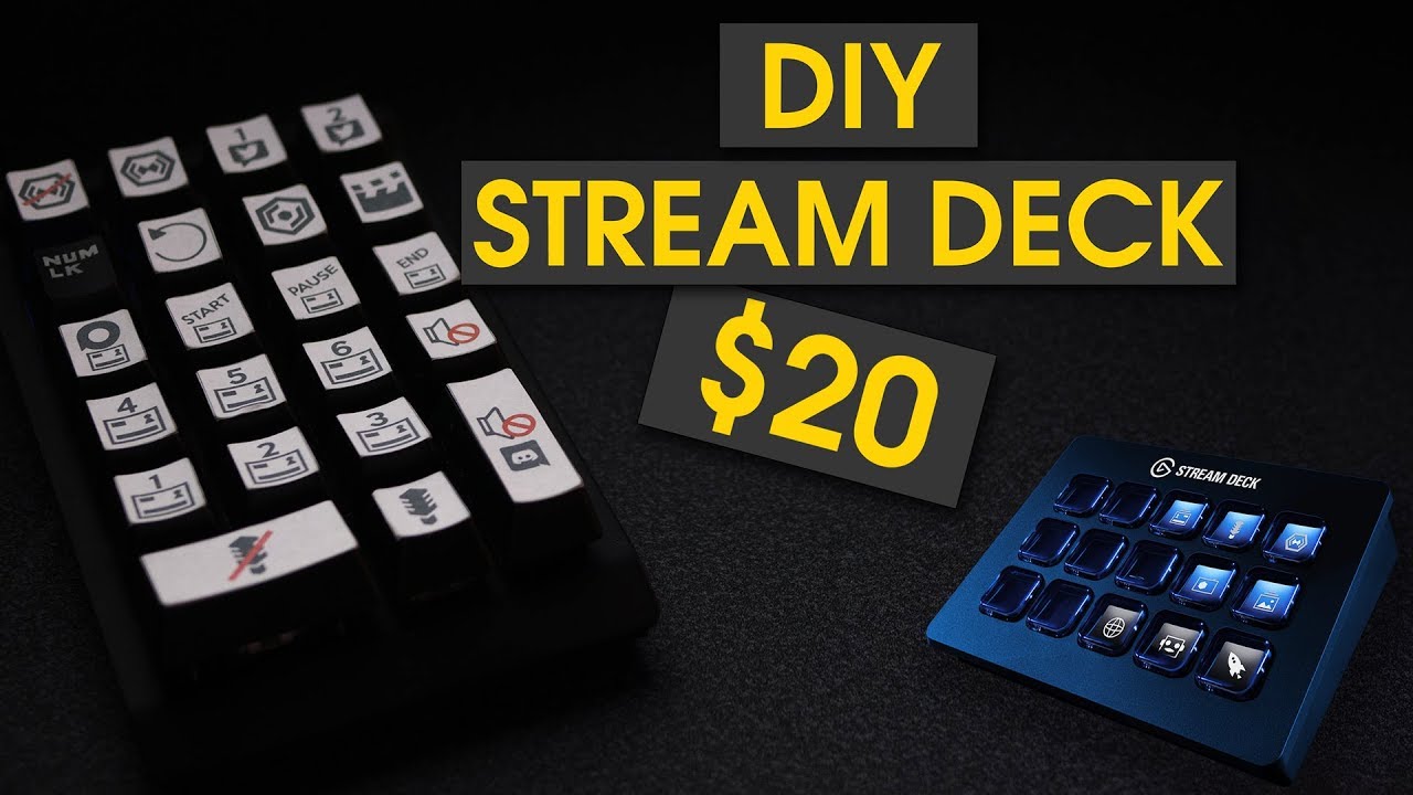 Diy Elgato Stream Deck Macro Pad Tutorial W Free Download Youtube