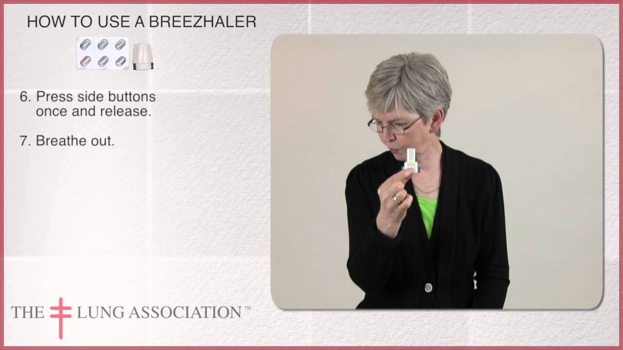 How to use your Breezhaler - YouTube