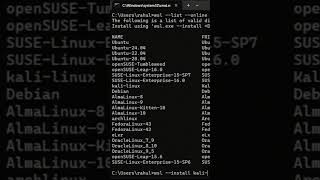 Run Linux in Windows 😱 (No VM!) #ethicalhacking  #programming #kalilinux #bugbounty