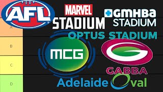 RANKING AFL STADIUMS