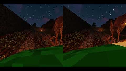 [3D] Vivecraft 1.18 (Minecraft VR) Gameplay with Shaders - Part 8