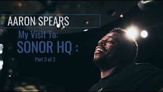 Aaron Spears - Sonor Factory Visit - Part 3 of 3