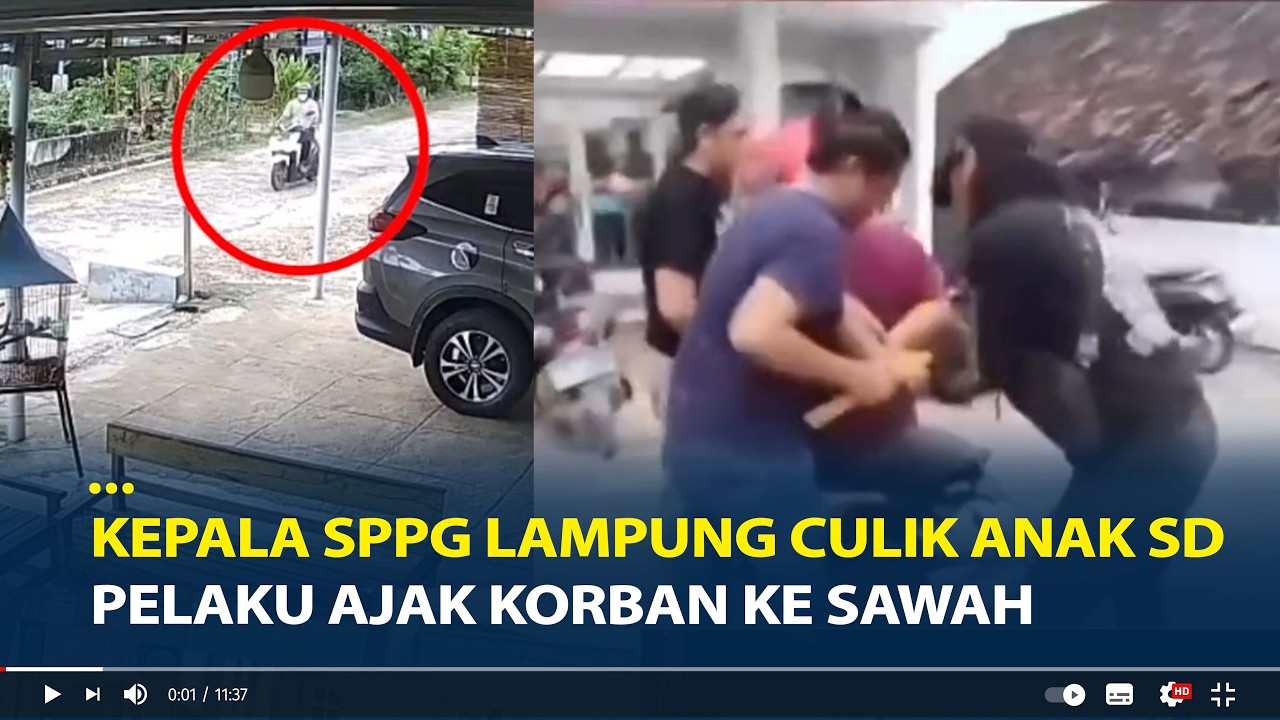 Kepala SPPG Lampung Culik Anak SD Dipecat BGN, Pelaku Ajak Korban ke Sawah