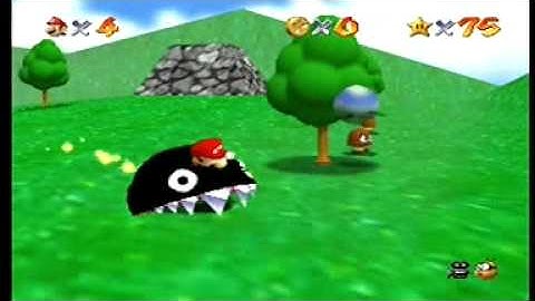 Gameshark code: Ride Chomp in Bob-omb Battlefield