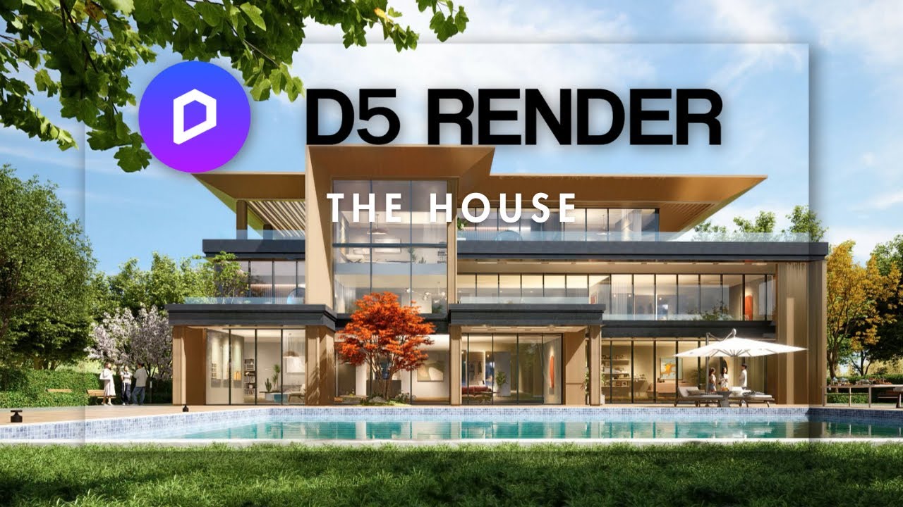 D5 Rendered House The House【D5Render】 - YouTube