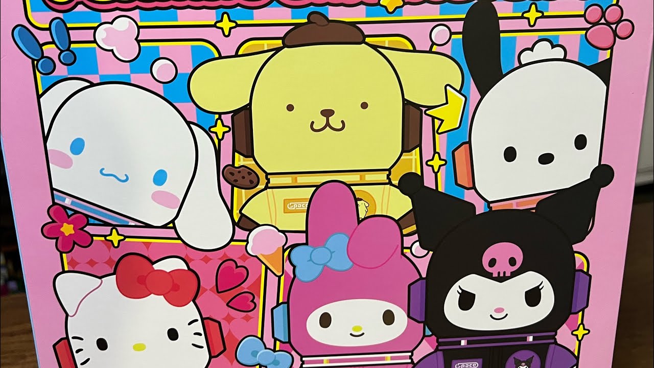 開箱POP MART 泡泡瑪特 MOLLY x KENNYSWORK x SANRIO [ MEGA SPACE MOLLY SANRIO CHARACTERS 400% ]