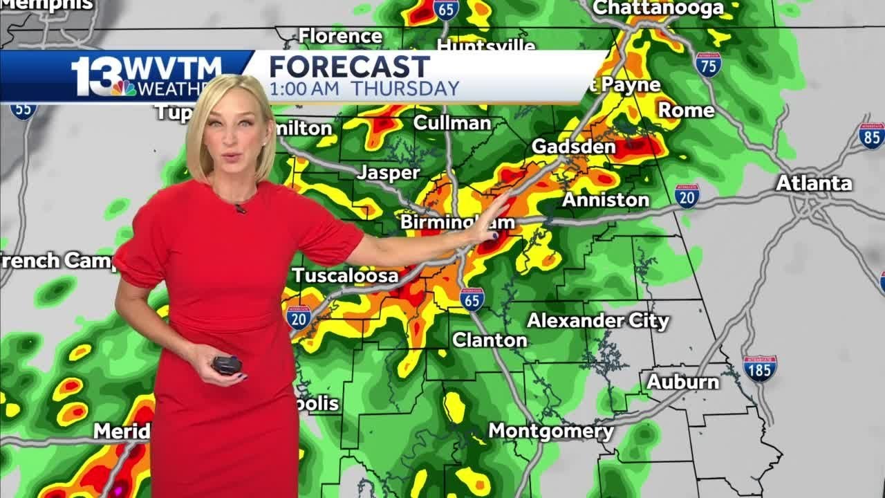 Strong to severe storms possible tonight through the overnight hours ...