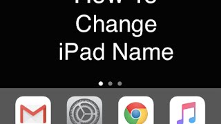 Quick easy video showing you how to change the username on your
ipad.ipad keyboard casehttps://amzn.to/3qjfeqbipad
standhttps://amzn.to/39ohb9bipad slim blue...