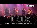 Lil Durk Brings Out Omelly In Philly To Perform "What You Saying" (2/25/15)