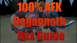 How To 100% Afk Dagannoth Rex Guide For Mive Bank