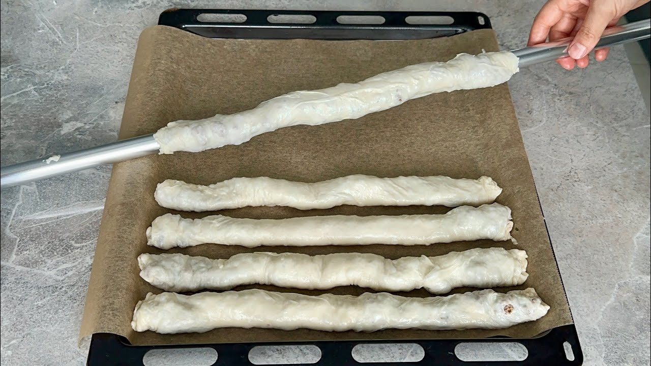 BU BÖREKLE HERKESİ ŞAŞIRTIN 😳 ÇITIR ÇITIR AŞIRI KOLAY EL AÇMASI BÖREK TARİFİ✅