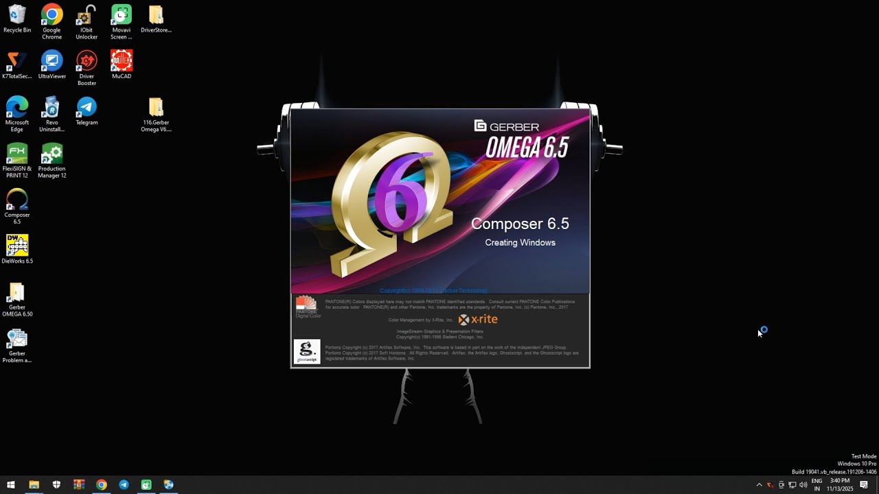 Gerber Omega 6.5 Full Version Install On Windows 10 Pro 64 Bit WhatsApp Us To Buy+91 083600 91022