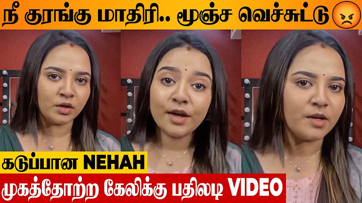 SHOCKING 😡 Baakiyalakshmi Iniya Angry Reply To Bodyshaming Comments | Lakshmi Serial Akila | Nehah