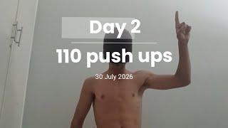 Day 2 - 110 Push-ups