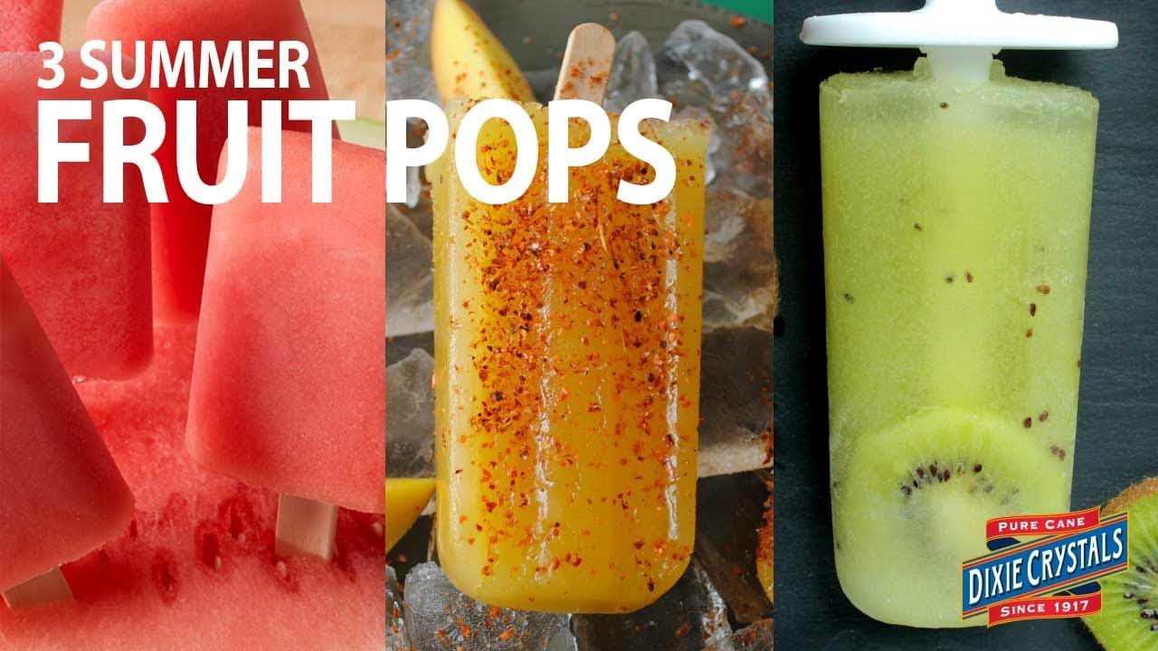 How To Make Summer Fruit Popsicles 3 Different Ways