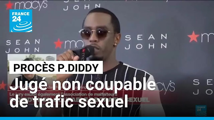 États-Unis : le rappeur P. Diddy jugé non coupable de trafic sexuel • FRANCE 24