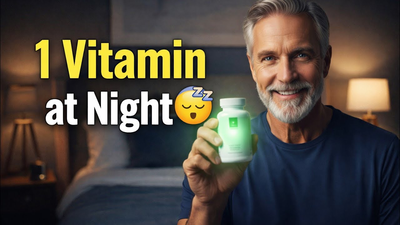 “Men Over 60: Nighttime Vitamin for Strong Erections, Deep Sleep & Energy”