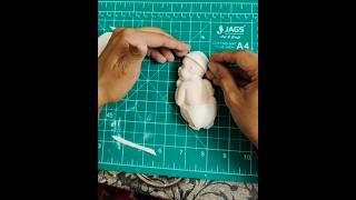 #trending #fondantcake #fondanttopper #ytshorts #cake #baby #siliconmould #cakehacks #homebaker