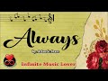 Always - atlantic starr ( Lyric Video )