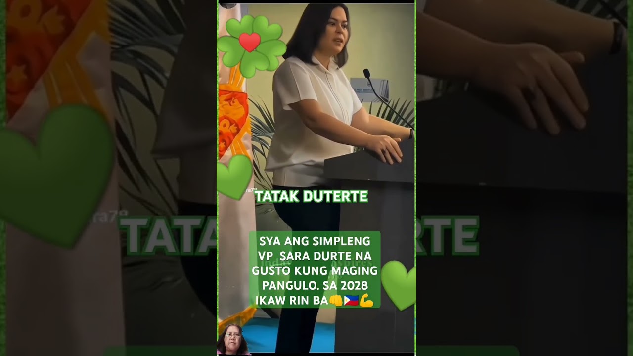 SARA DUTERTE FOR PRESIDENT SA 2028#